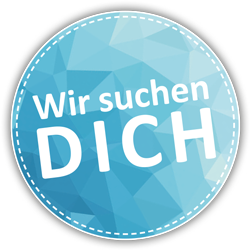 Button: Wir suchen dich!